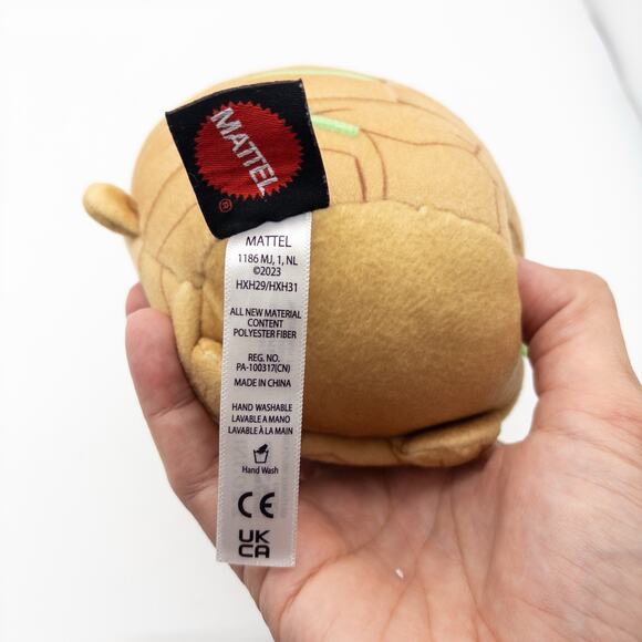 Lot Of 2 Marvel Cuutopia Groot Plush Squish Toy - Mattel + Plush Slap Bracelet - Picture 12 of 12